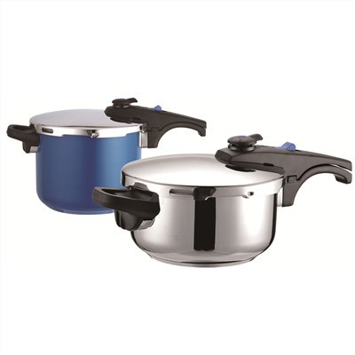 Nồi áp suất thép không gỉ có tay cầm bằng nhựa Bakelite khác nhau